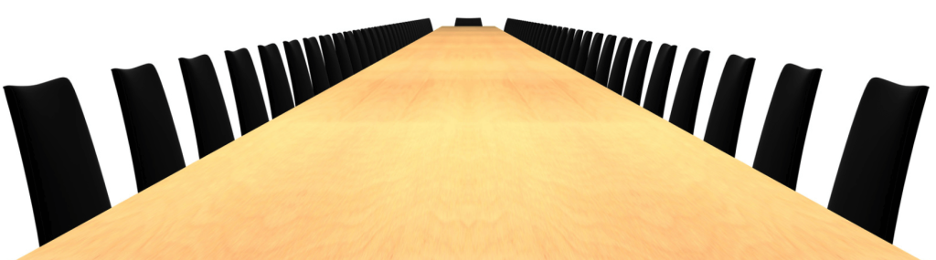 Board of Directors Conference Table.